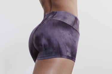 Nobull 2" Tie-Dye Women's Shorts Purple | Australia (DP3209)